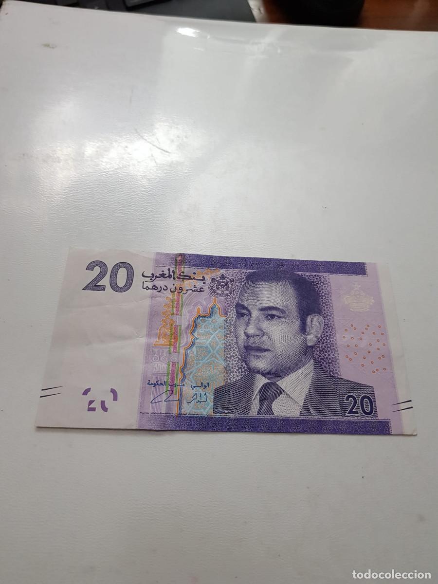 Billetes extranjeros: MARRUECOS- 20 DIRHAMS-2012