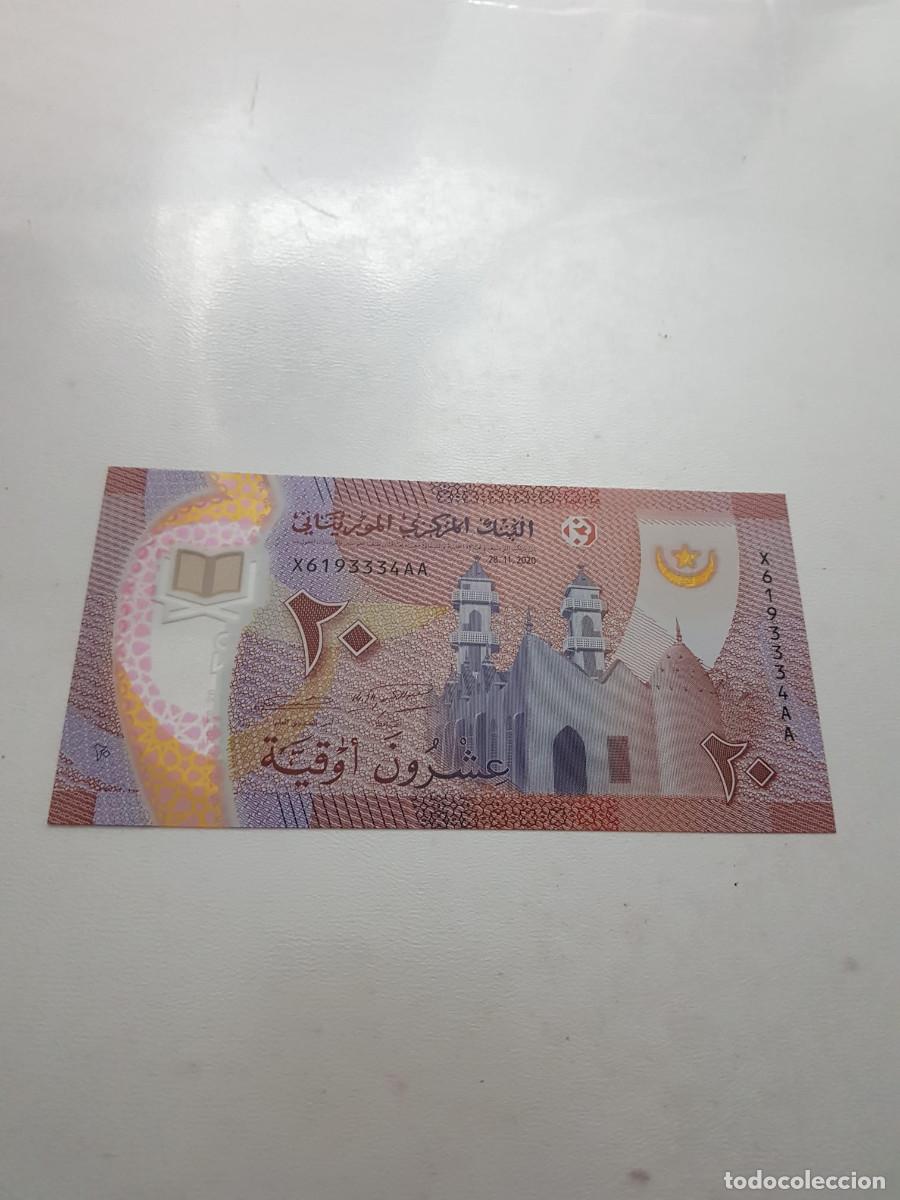 Billetes extranjeros: MAURITANIA- 20 OUGUIYA- 2020 - Foto 2