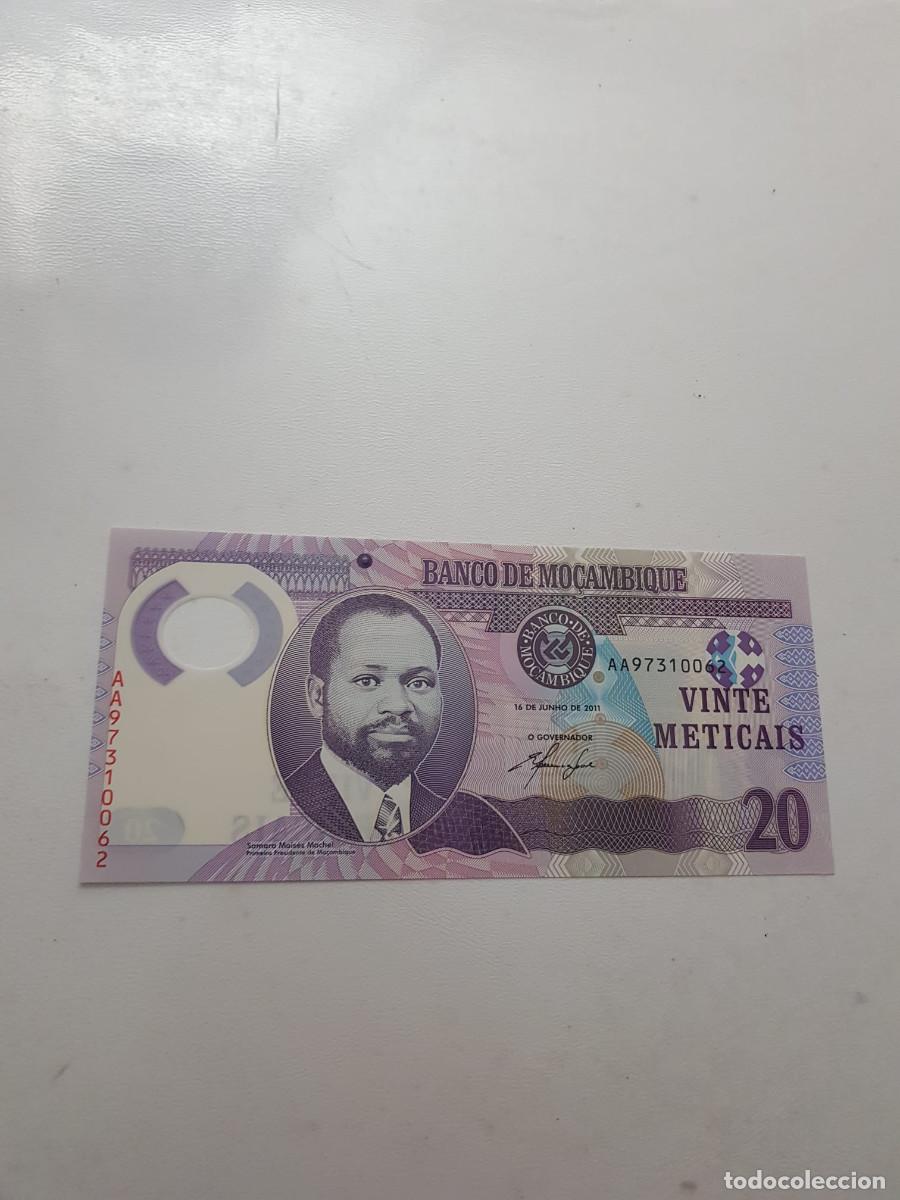 Billetes extranjeros: MOZAMBIQUE- 20 METICAIS-2011