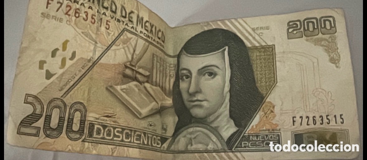 Billetes extranjeros: Billetes mexicanos 200 y 500 nuevo pesos del 1992