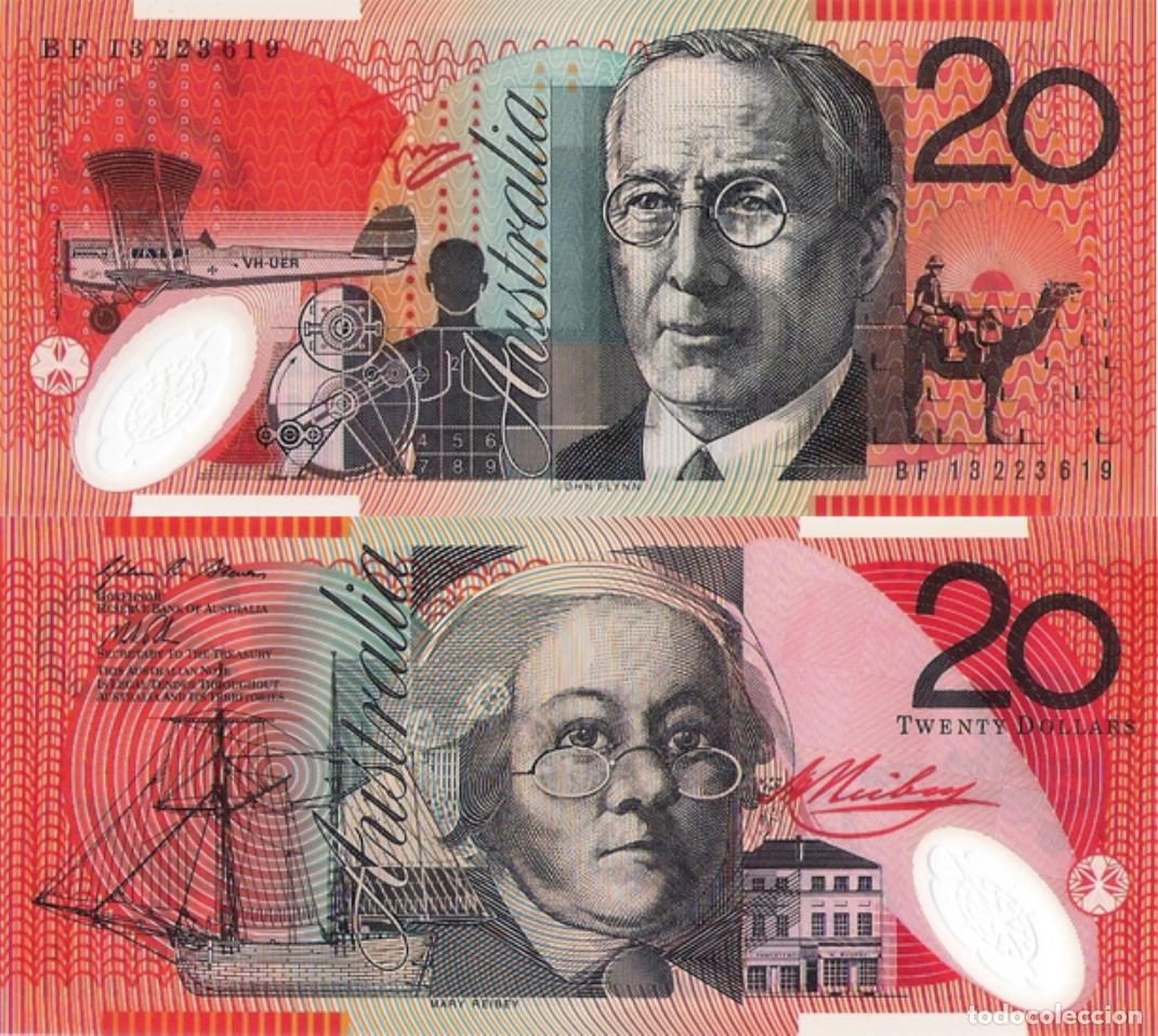Billetes extranjeros: AUSTRALIA, $20, 2008, P59h, POLYMER, UNC