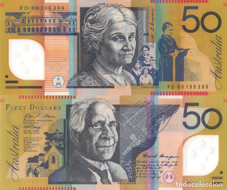 Billetes extranjeros: AUSTRALIA, $50, 2009, P60g, POLYMER, UNC