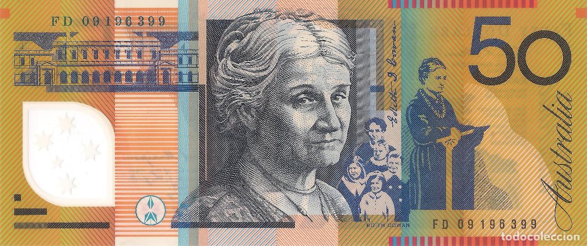 Billetes extranjeros: AUSTRALIA, $50, 2009, P60g, POLYMER, UNC - Foto 2