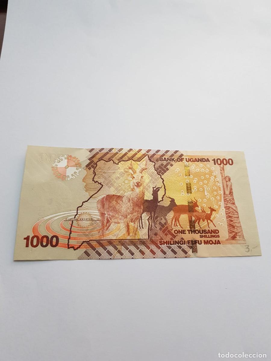 Billetes extranjeros: UGANDA- 1000 SHILLINGS-2010 - Foto 2