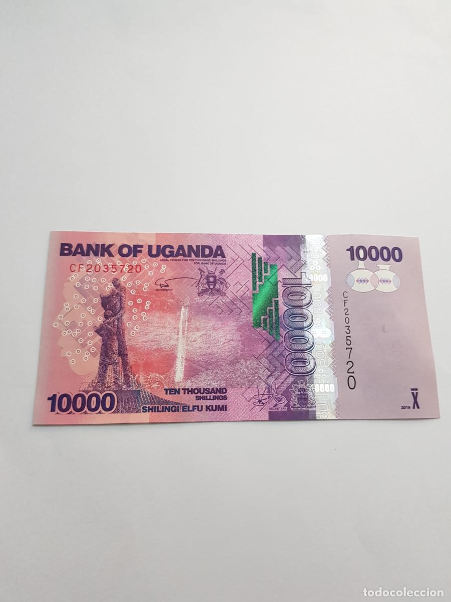 Billetes extranjeros: UGANDA- 10000 SHILLINGS-2019