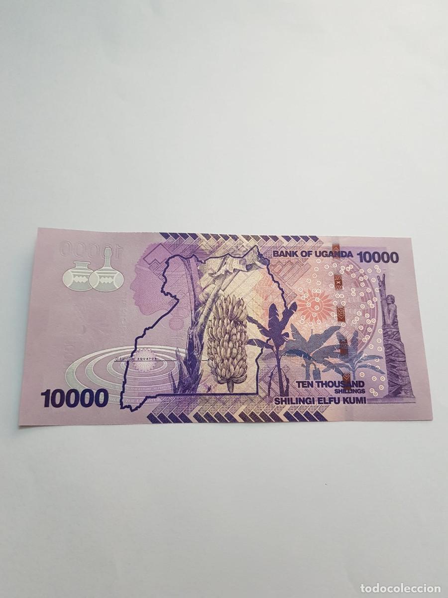 Billetes extranjeros: UGANDA- 10000 SHILLINGS-2019 - Foto 2