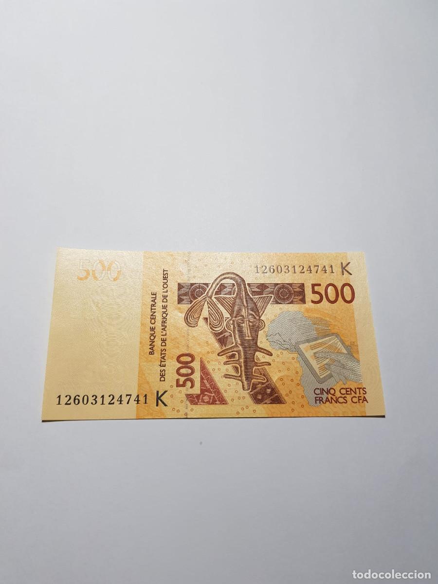 Billetes extranjeros: SENEGAL ESTADOS AFRICA DEL OESTE 500 FRANCOS-2012
