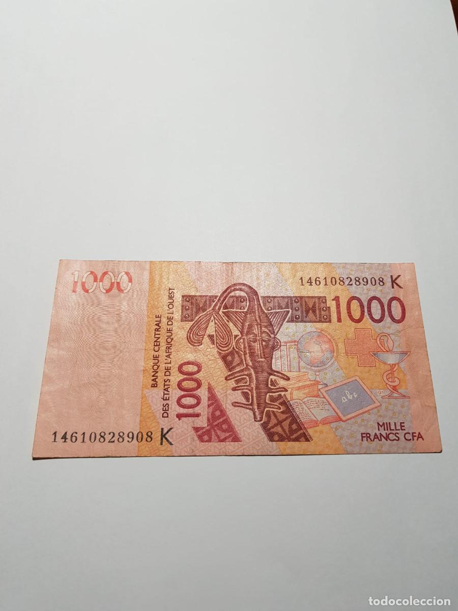 Billetes extranjeros: SENEGAL ESTADOS AFRICA DEL OESTE- 1000 FRANCOS-2003