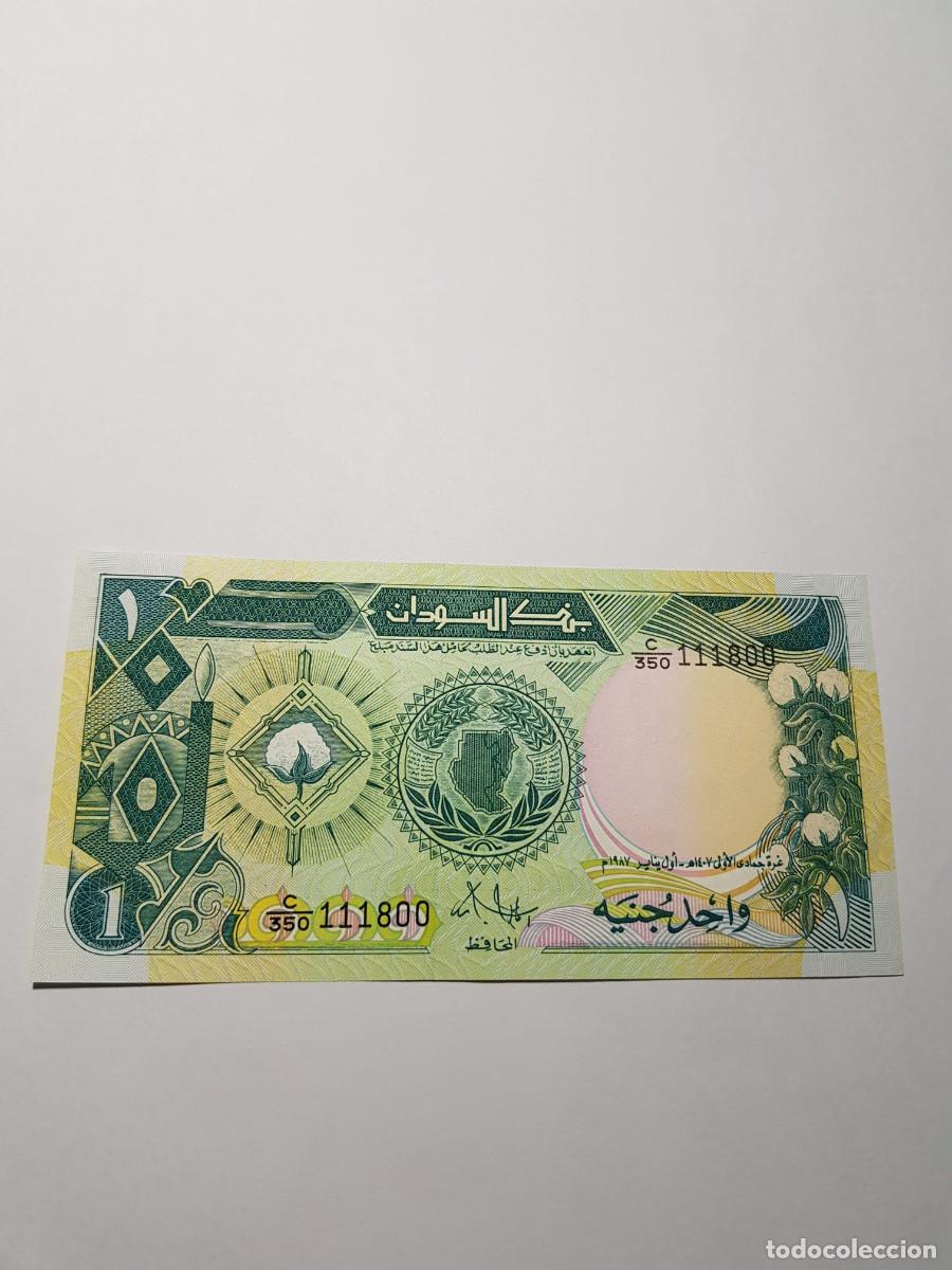 Billetes extranjeros: SUDAN- 1 LIBRA-1987-UNC
