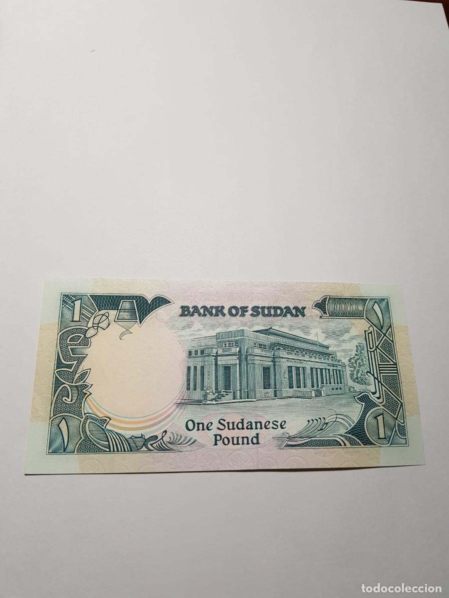 Billetes extranjeros: SUDAN- 1 LIBRA-1987-UNC - Foto 2