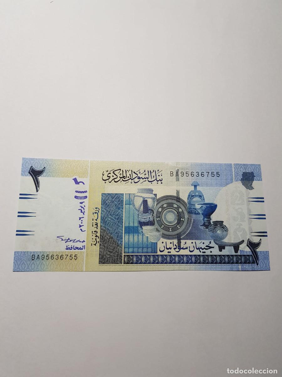 Billetes extranjeros: SUDAN- 2 LIBRAS-2006