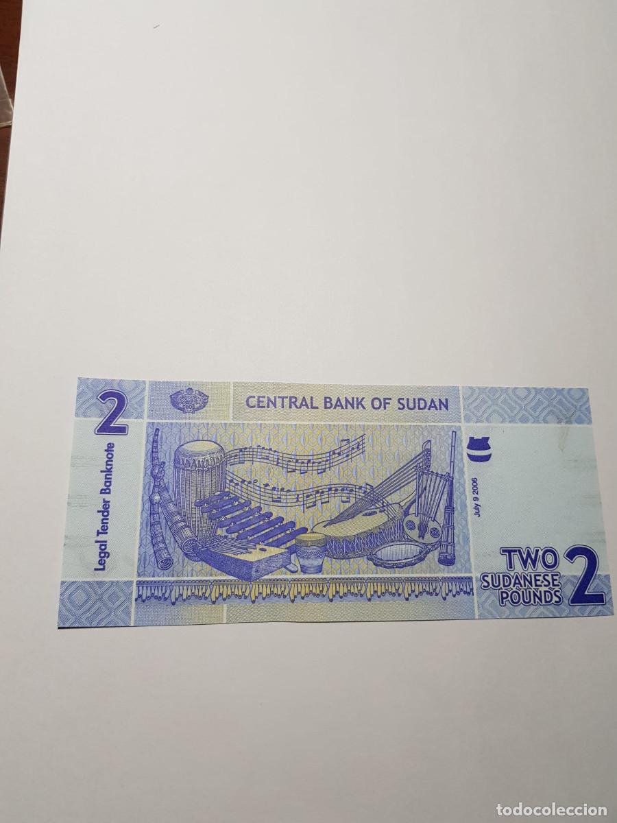 Billetes extranjeros: SUDAN- 2 LIBRAS-2006 - Foto 2