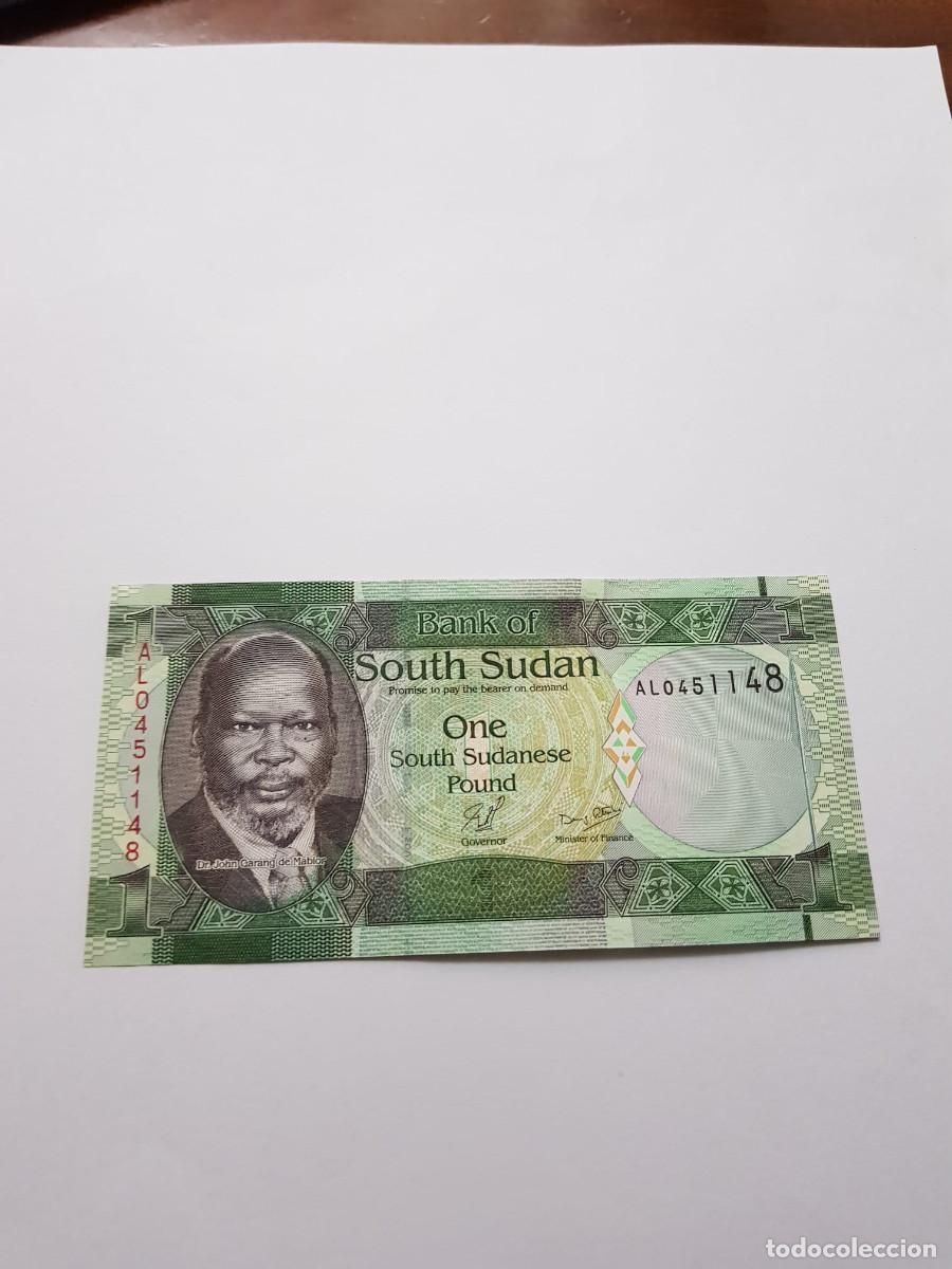 Billetes extranjeros: SUDAN DEL SUR- 1 LIBRA- 2011