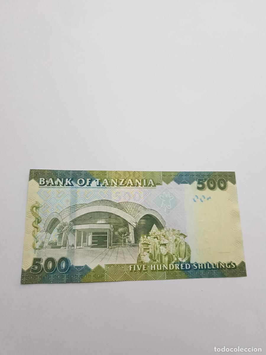 Billetes extranjeros: TANZANIA- 500 SHILINGI- 2010 - Foto 2