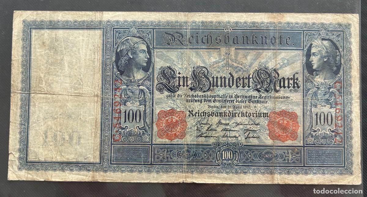 Billetes extranjeros: 100 MARCOS 1910 ALEMANIA. P#42