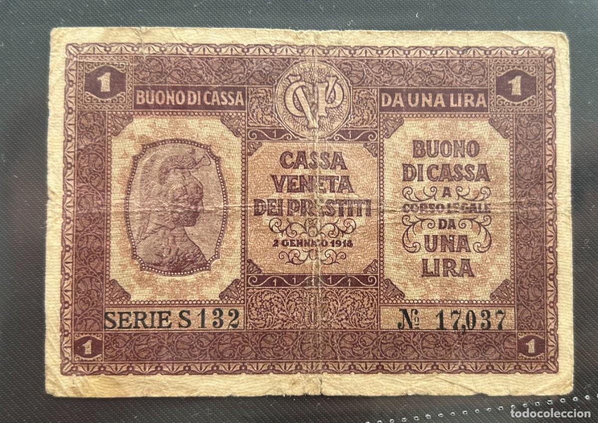 Billetes extranjeros: 1 LIRA 1918 ITALIA. P#M4