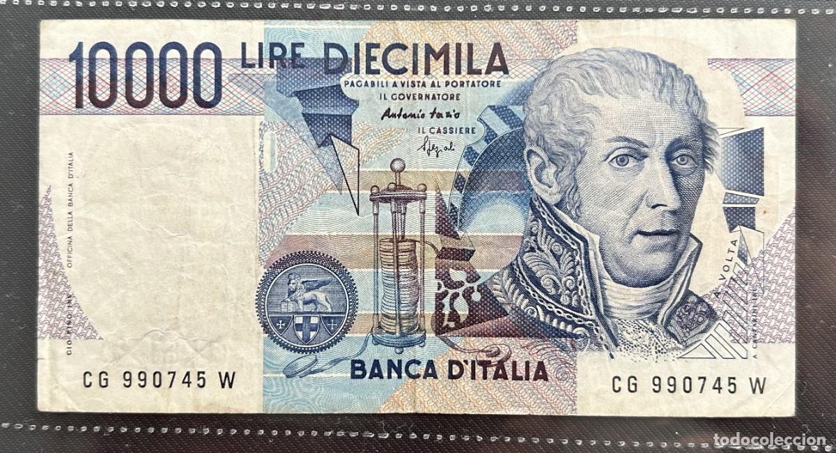 Billetes extranjeros: 10000 LIRAS 1984 ITALIA. P#112C