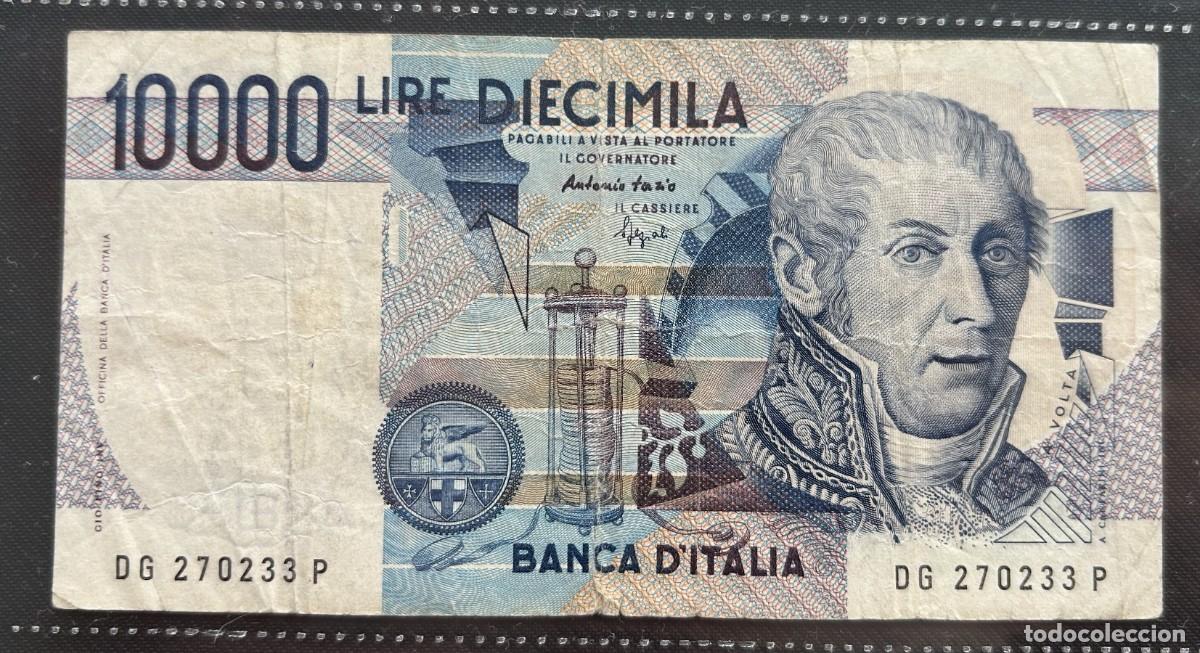 Billetes extranjeros: 10000 LIRAS 1984 ITALIA. P#112C