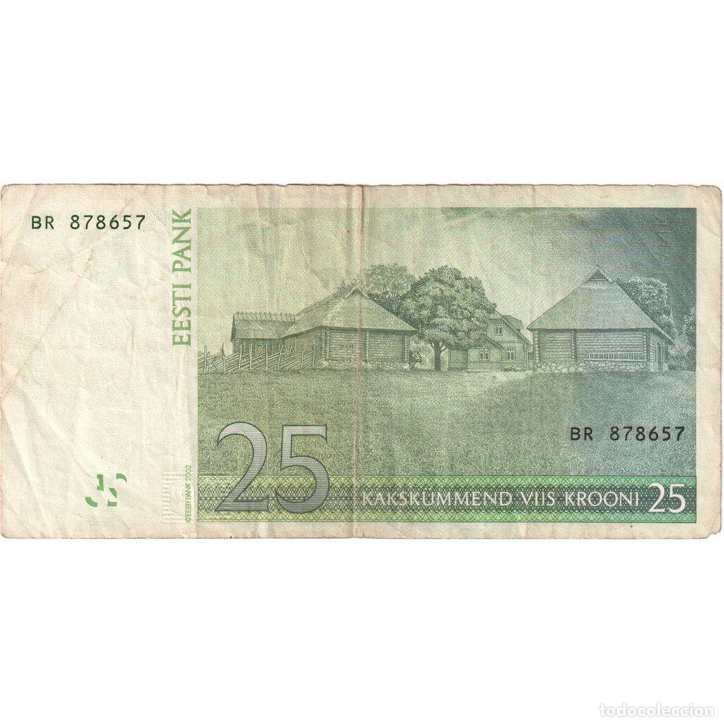 Billetes extranjeros: [#1234664] Estonia, 25 Krooni, BC+ - Foto 2