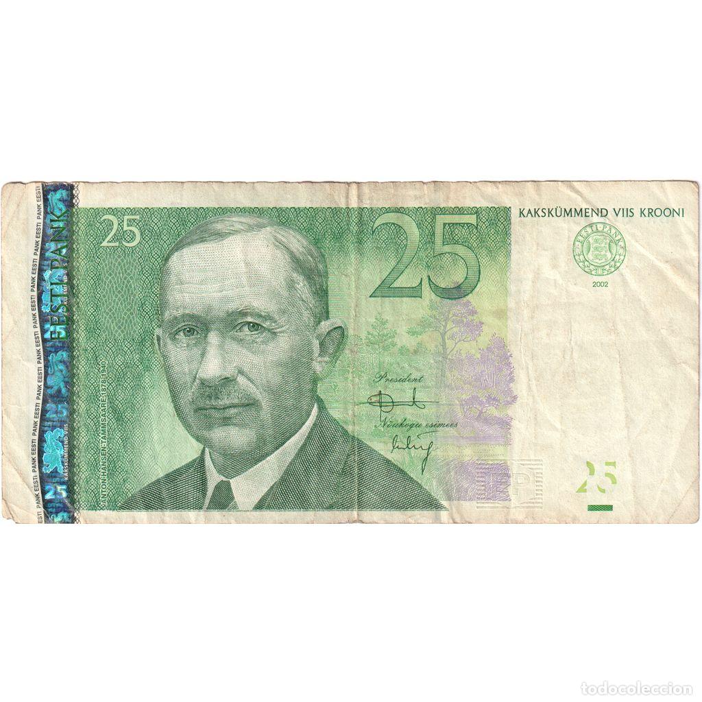 Billetes extranjeros: [#1234664] Estonia, 25 Krooni, BC+