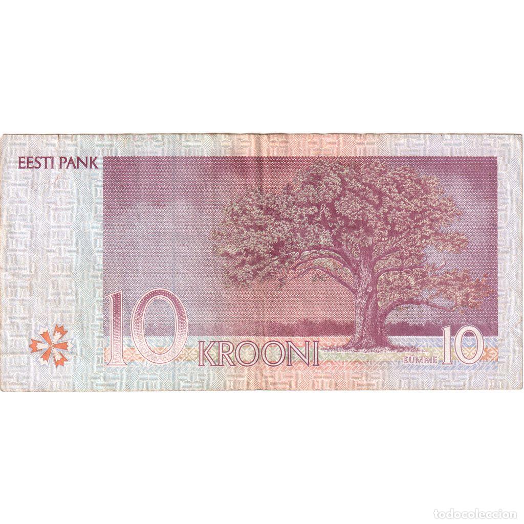Billetes extranjeros: [#1234665] Estonia, 10 Krooni, BC+ - Foto 2