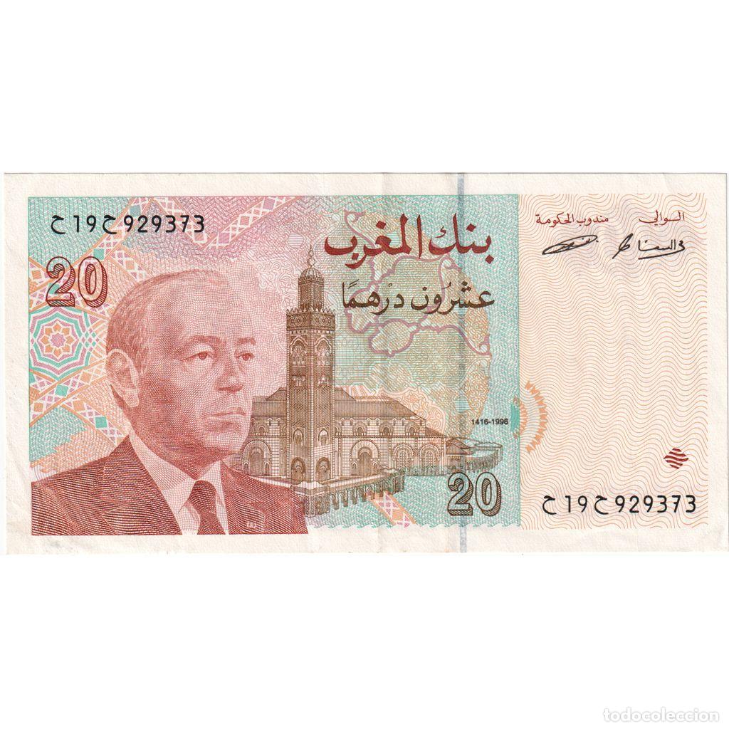 Billetes extranjeros: [#1234661] Billete, 20 Dirhams, Marruecos, KM:67a, UNC