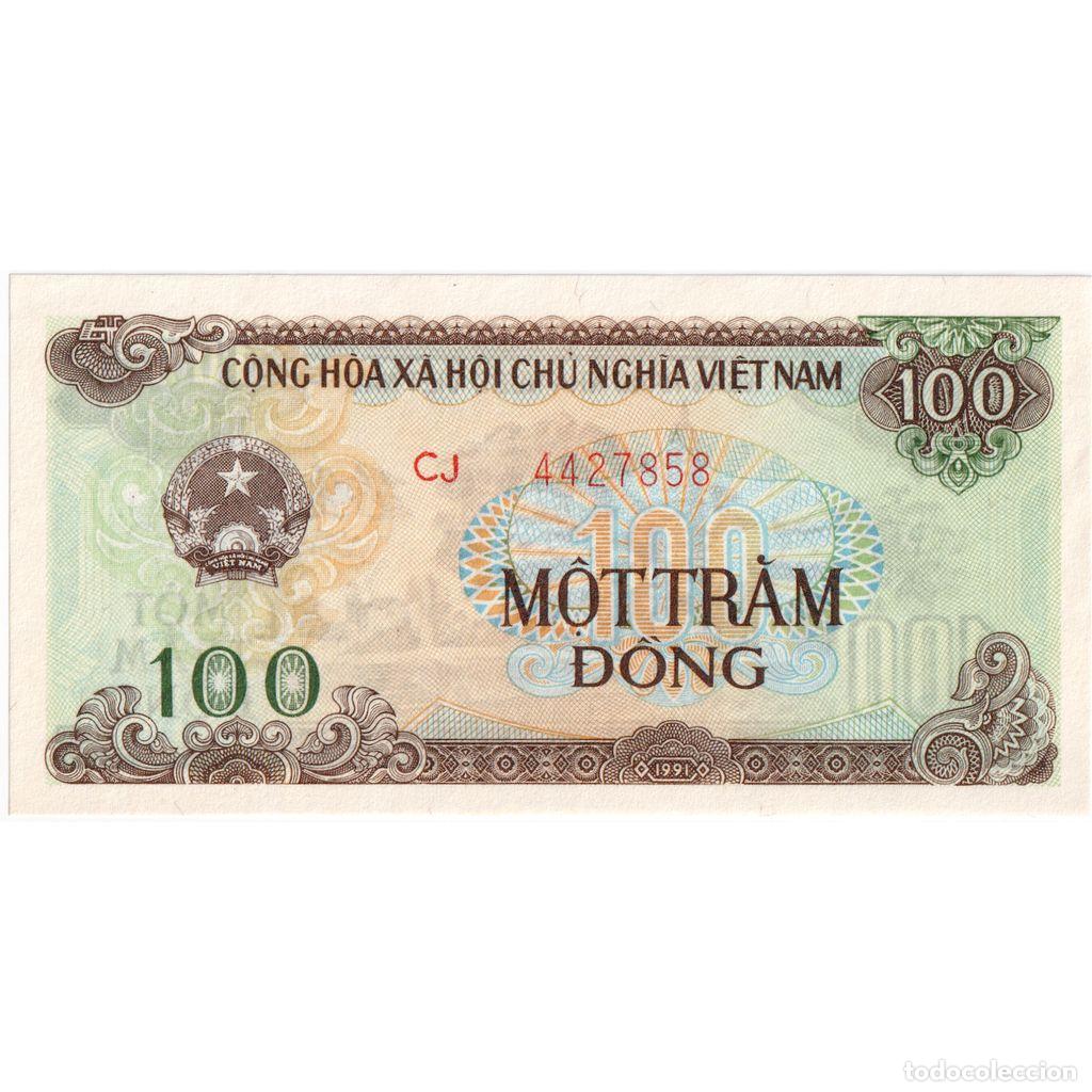 Billetes extranjeros: [#1234703] Billete, 100 D&ocirc;ng, 1991 (1992), Vietnam, KM:105a, Undated, UNC
