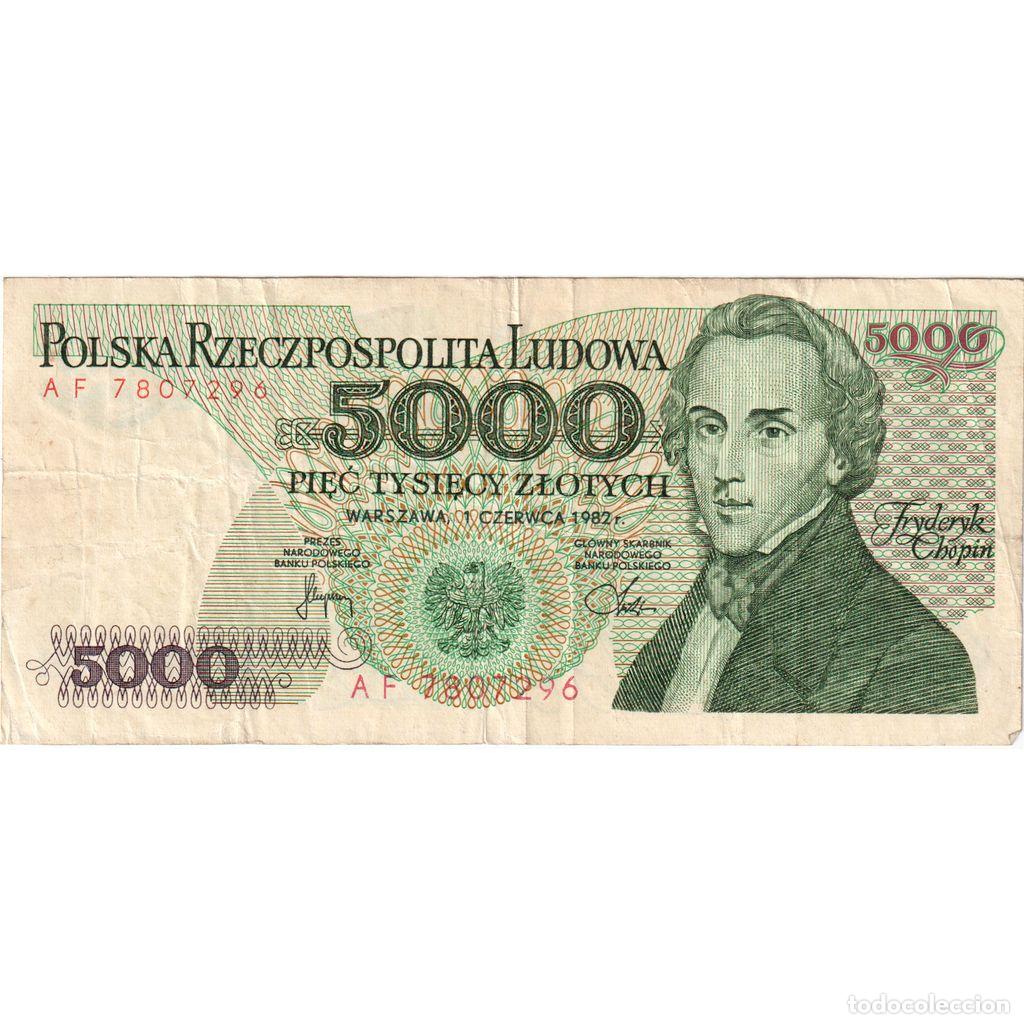 Billetes extranjeros: [#1234714] Polonia, 5000 Zlotych, 1982-06-01, MBC