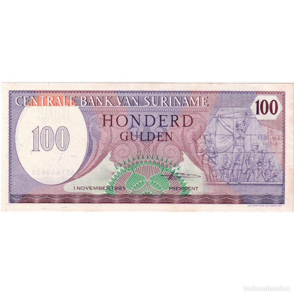 Billetes extranjeros: [#1234710] Surinam, 100 Gulden, SC