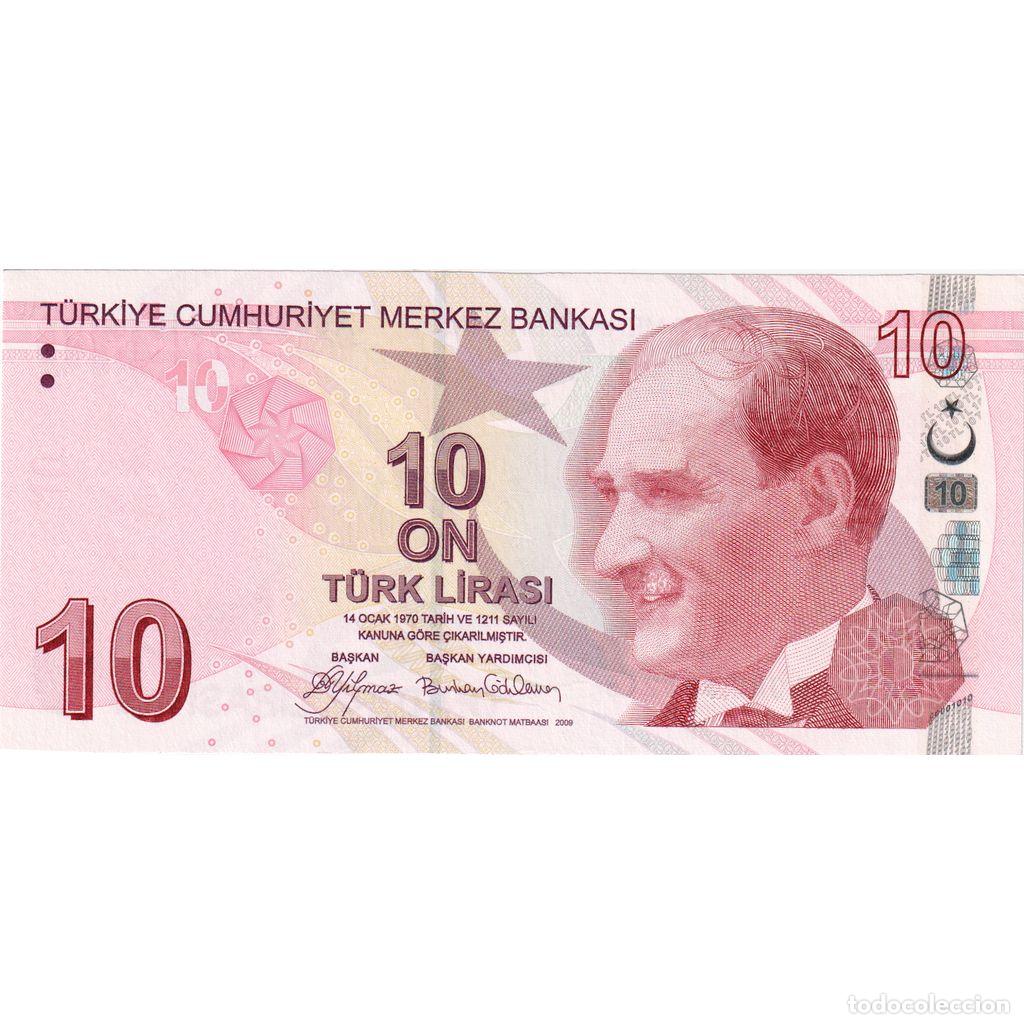 Billetes extranjeros: [#1234706] Billete, 10 Lira, 1970, Turqu&iacute;a, 1970-10-14, KM:223, EBC+