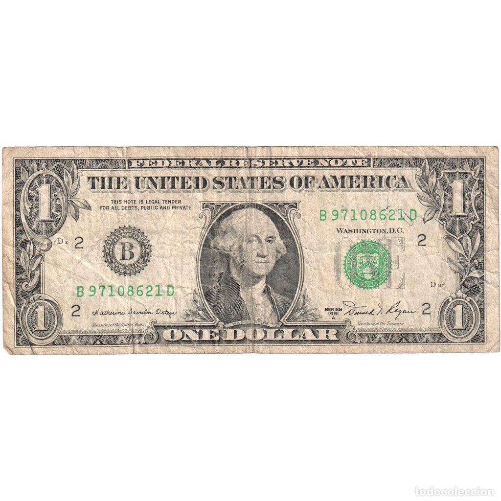 Billetes extranjeros: [#1234762] Estados Unidos, 1 Dollar, BC