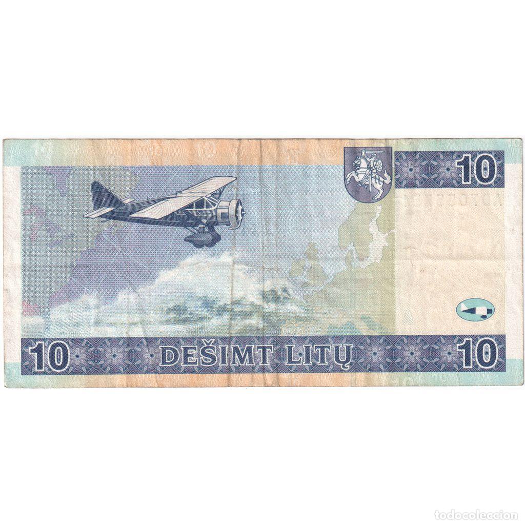 Billetes extranjeros: [#1234751] Lituania, 10 Litu, MBC - Foto 2
