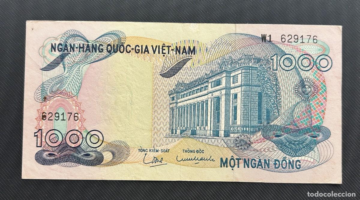 Banconote internazionali: 1000 DONG 1971 VIETNAM DEL SUR. P# 29A
