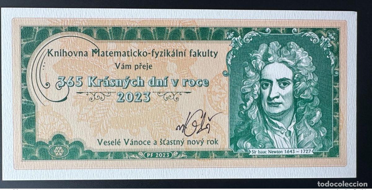 Billets internationaux: 2023 Matej Gabris Sir Isaac Newton PF Facultad de Matem&aacute;tica-F&iacute;sica ESSAY Limited