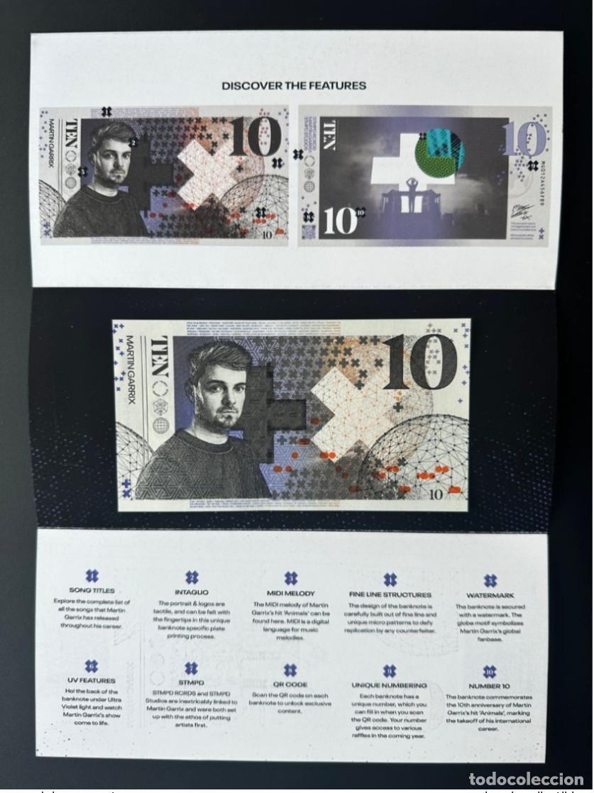 Billets internationaux: Billete ben&eacute;fico Martin Garrix 2023 Pa&iacute;ses Bajos 10 Royal Joh. ENSAYO DE LA UNC EN ENSCHEDE