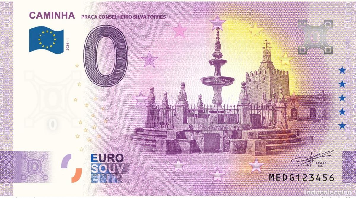 Notas Internacionais: Entrada de recuerdo para la Caminha Portugal 2021 - Pra&ccedil;a Conseilheiro Silva Torres