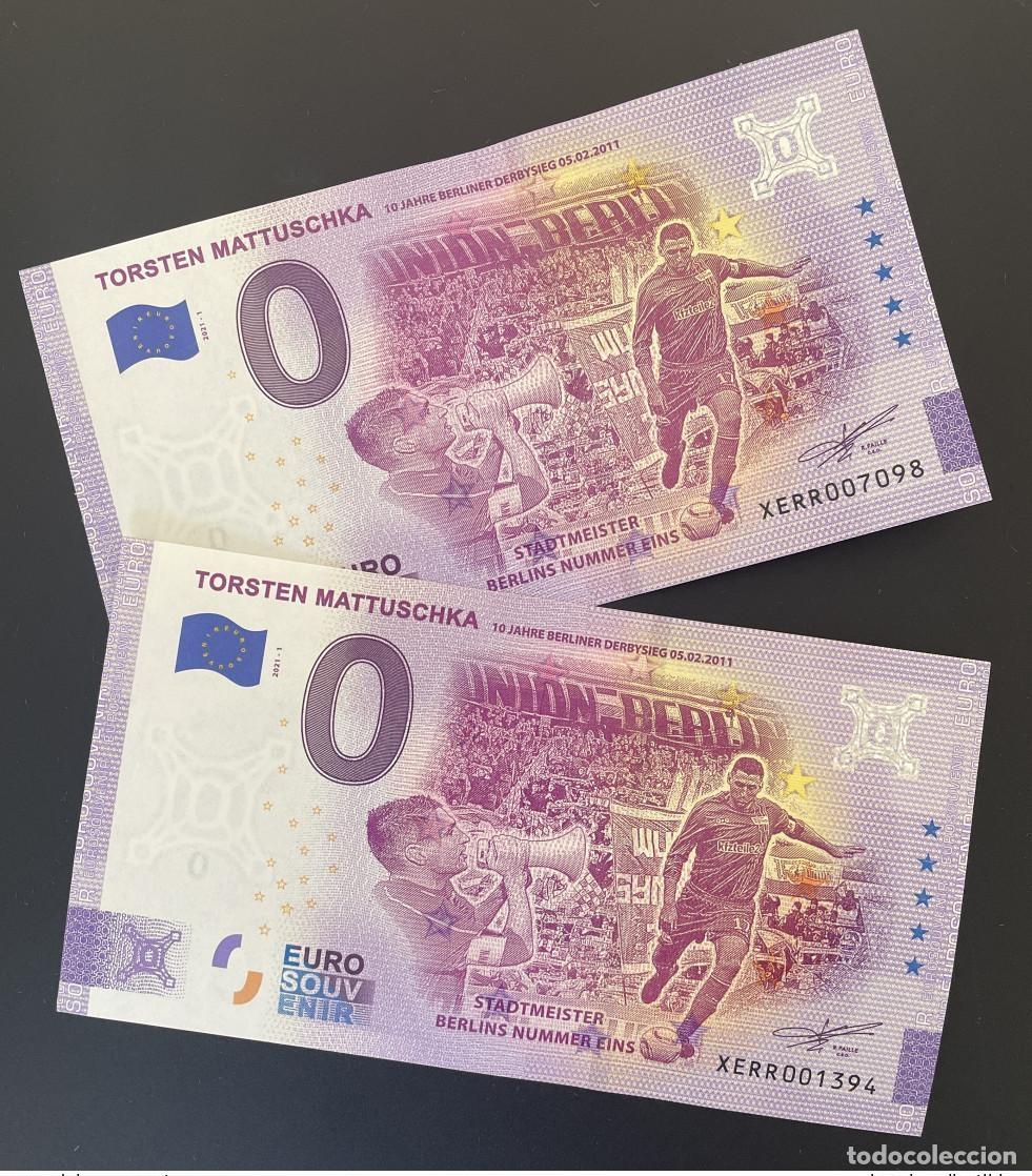 Billets internationaux: Entrada de recuerdo aniversario Torsten Mattuschka Normal + Alemania 2021