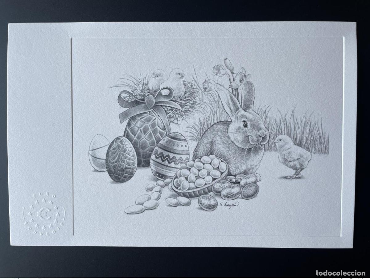 Notas Internacionais: Billete tur&iacute;stico de recuerdo a prueba artista &laquo;Pascua/conejo&raquo;
