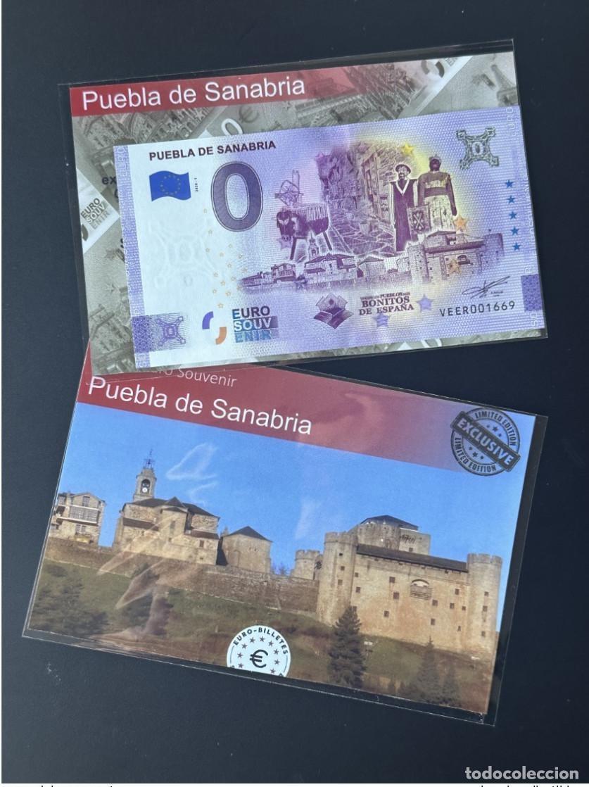 Internationale Banknoten: Boleto tur&iacute;stico de recuerdo 2020 Espa&ntilde;a Puebla Sanabria