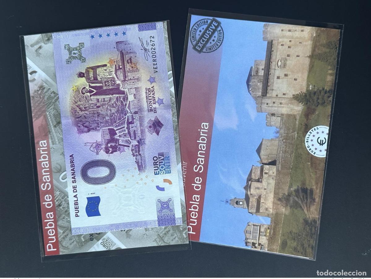 Internationale Banknoten: Boleto Tur&iacute;stico Souvenir 2020 Espa&ntilde;a Puebla de Sanabria - Aniversario