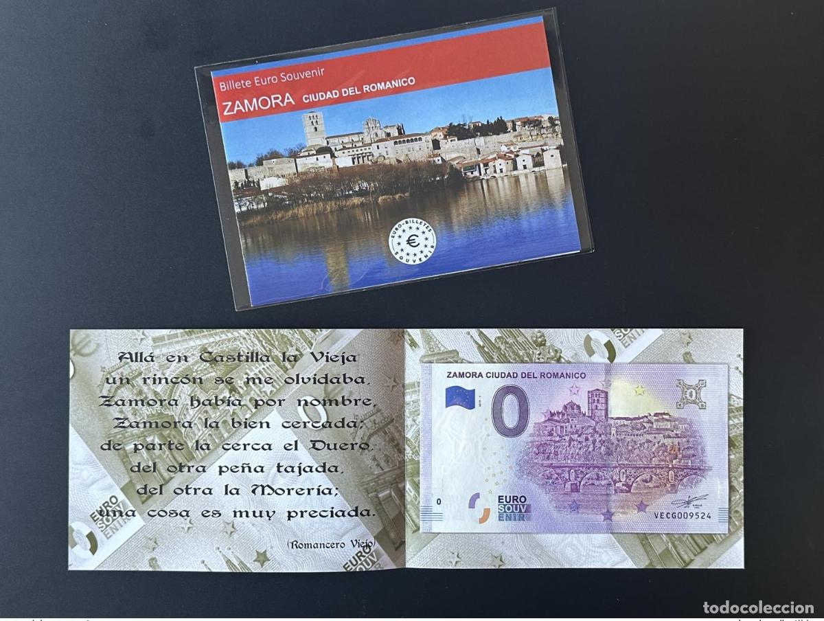 Internationale Banknoten: Billete tur&iacute;stico de recuerdo 2020 Espa&ntilde;a Zamora