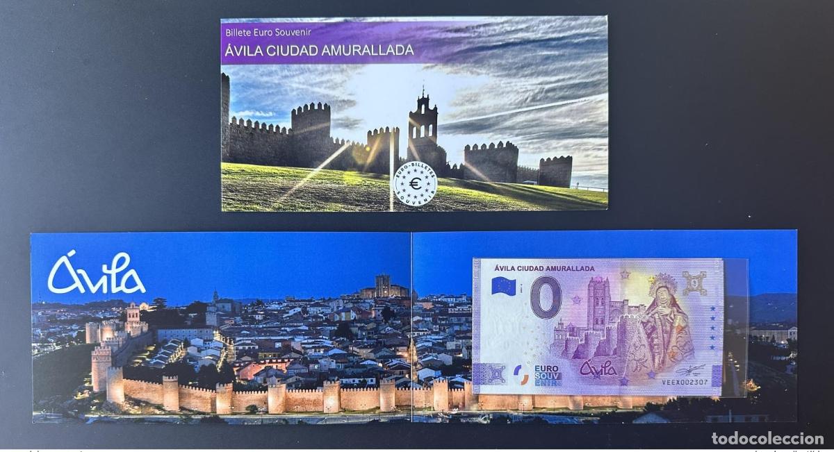 Notas Internacionais: Entrada Souvenir 2022 Espa&ntilde;a &Aacute;vila Ciudad Amurallada - Aniversario 2020