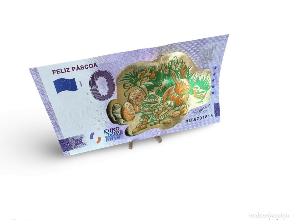 Billets internationaux: Boleto tur&iacute;stico &laquo;Gold&raquo; Souvenir 2022 de Feliz Pascoa (conejo)