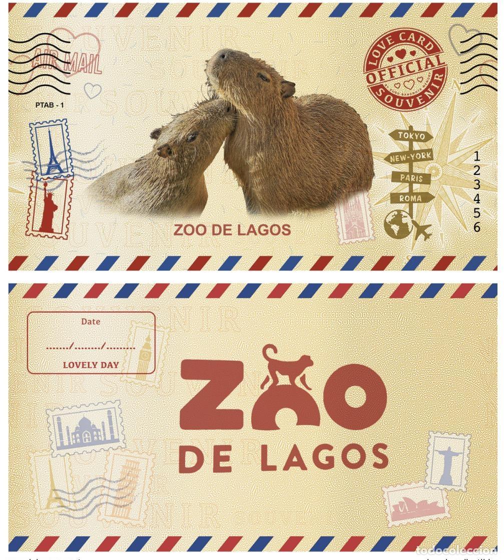 International Banknotes: Tarjeta de amor 2024 del zool&oacute;gico Lagos