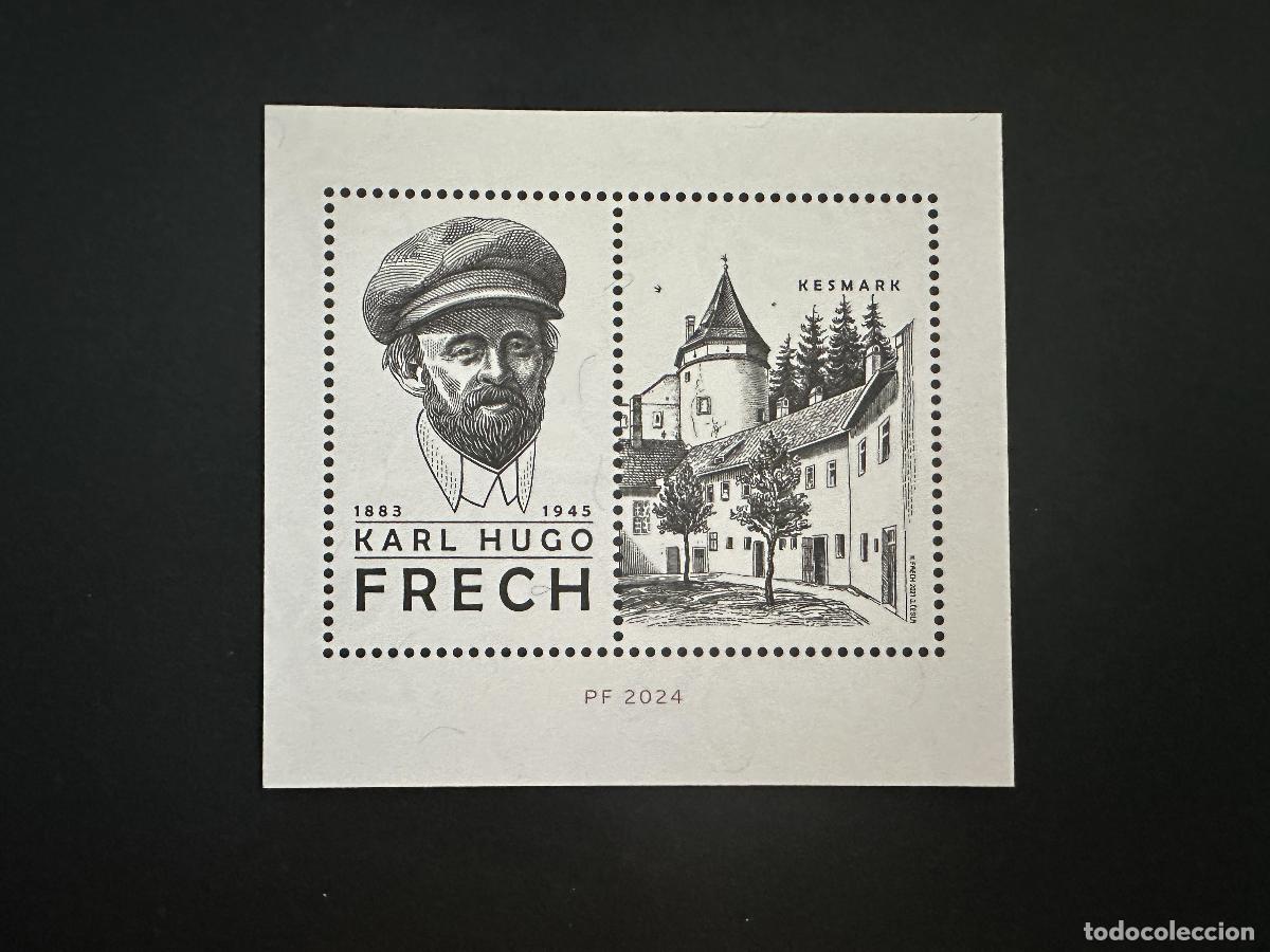 Notas Internacionais: 2024 Matej Gabrisnote PF Ensayo de esp&eacute;cimen Karl Hugo Frech Kesmark UNC