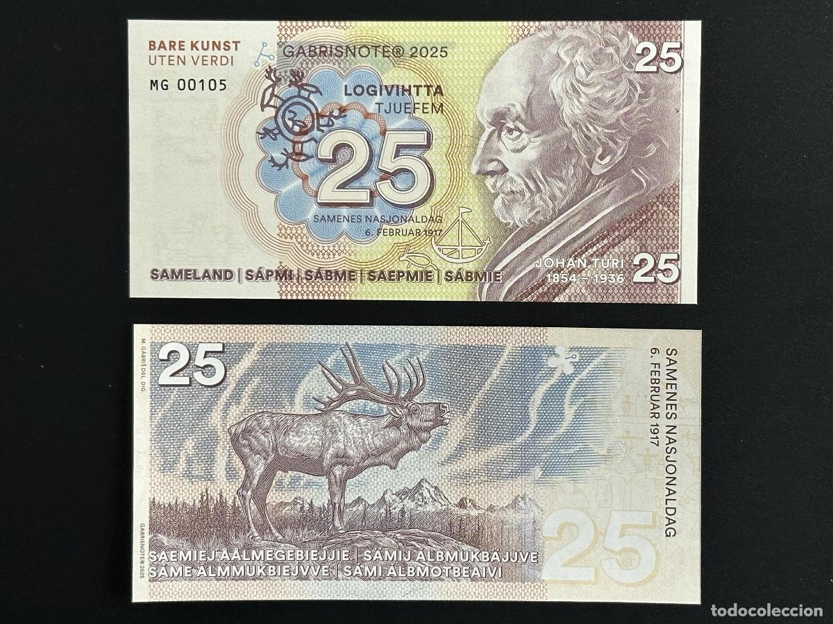 Notas Internacionais: Matej Gabris GABRISNOTE 2025 Sameland S&aacute;pmi 25 Johan Turi - Fantasy Ticket
