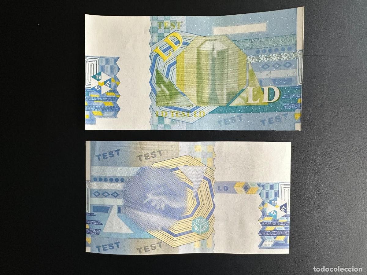 Billetes extranjeros: BELG-111 Billete Prueba Specimen Banco Nacional B&eacute;lgica LD Baja Denominaci&oacute;n