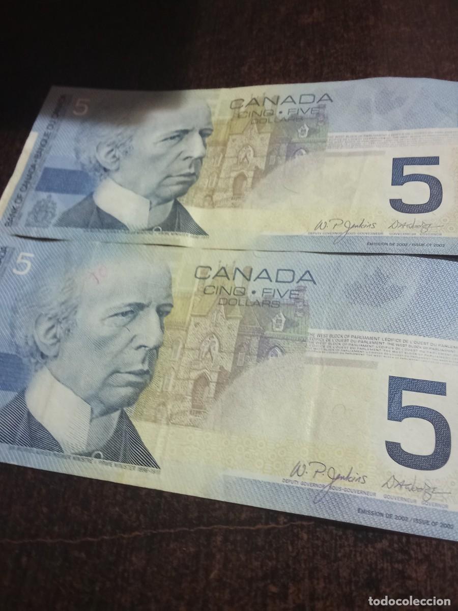 International Banknotes: Canada.Cinq.Five Dollars.
