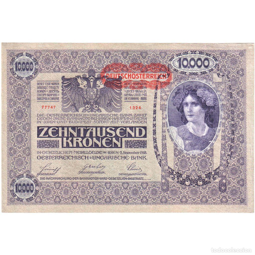 Billetes extranjeros: [#1234177] Austria, 10,000 Kronen, 1918-11-02, SC