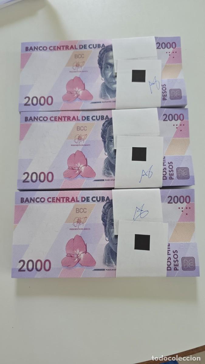 Billetes extranjeros: 2000 pesos Cuba 2026 - Foto 3